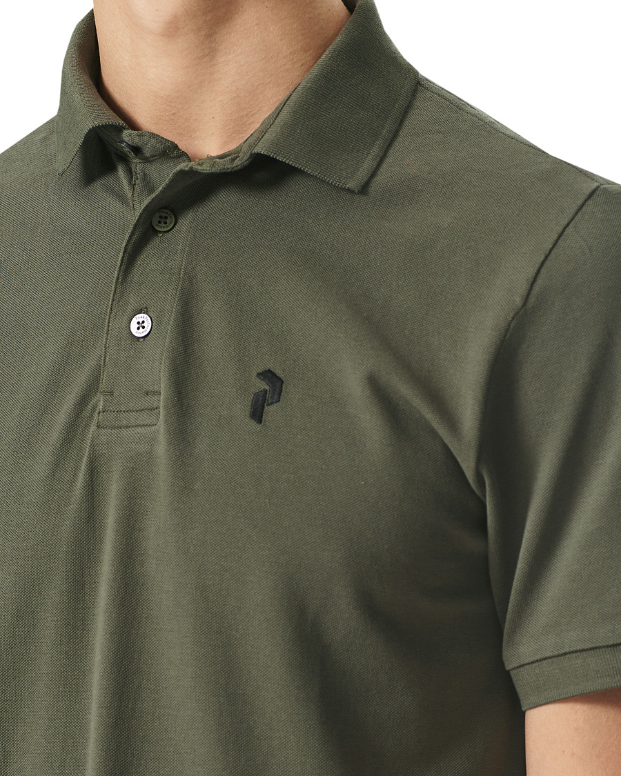 Heren | Polo's | Peak Performance | Classic Polo Pine Neddle