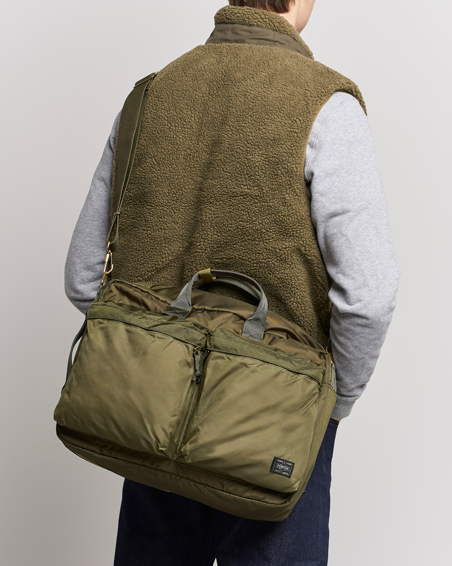 Heren | Tassen | Porter-Yoshida & Co. | Porter-Yoshida & Co.Force 3Way BriefcaseOlive Drab