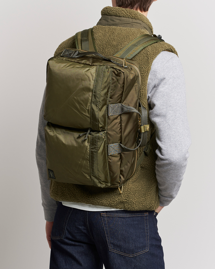 Heren | Tassen | Porter-Yoshida & Co. | Porter-Yoshida & Co.Force 3Way BriefcaseOlive Drab