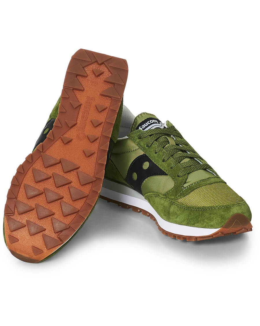 Heren | Saucony Jazz 81 Sneaker Green/Black | Saucony | Jazz 81 Sneaker Green/Black