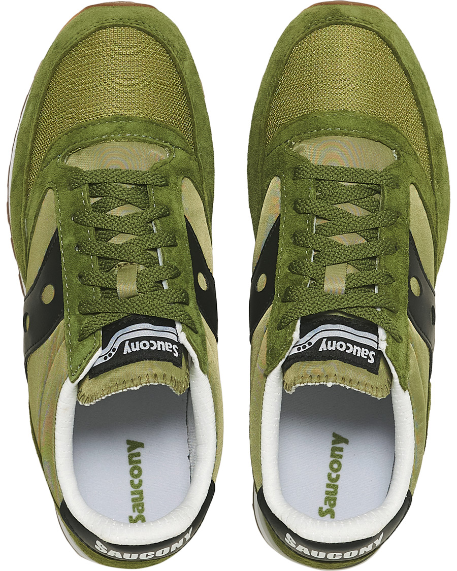 Heren | Saucony Jazz 81 Sneaker Green/Black | Saucony | Jazz 81 Sneaker Green/Black