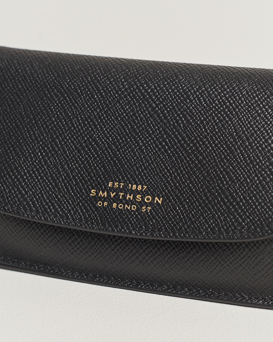 Heren | Best of British | Smythson | Panama Hard Sunglasses Case Black