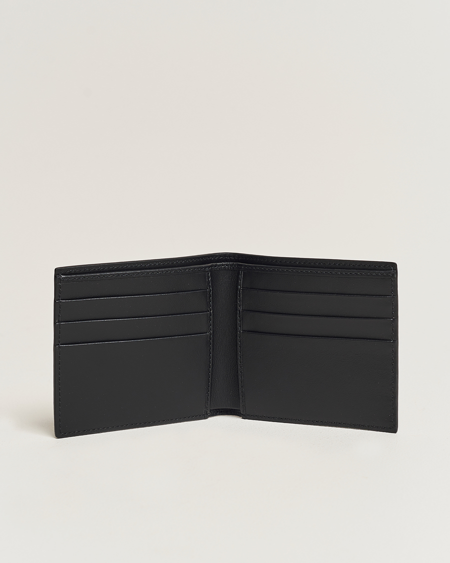 Heren |  | Smythson | Panama 6 Card Wallet Black Leather
