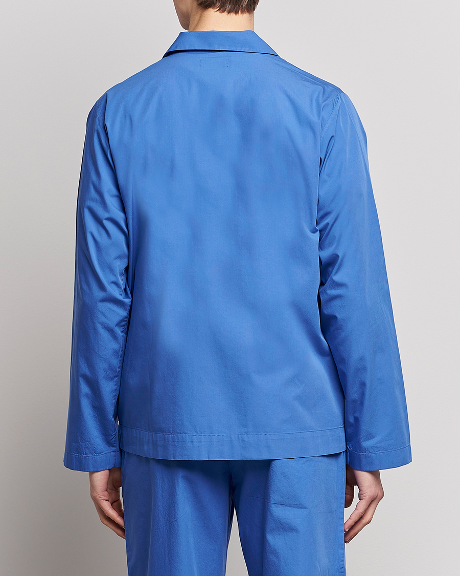 Heren | Tekla Poplin Pyjama Shirt Royal Blue | Tekla | Poplin Pyjama Shirt Royal Blue