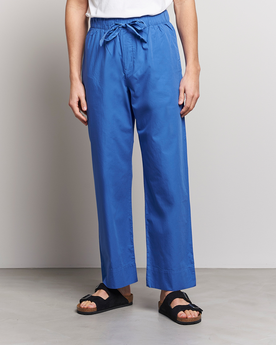 Heren | Pyjama's en gewaden | Tekla | Poplin Pyjama Pants Royal Blue