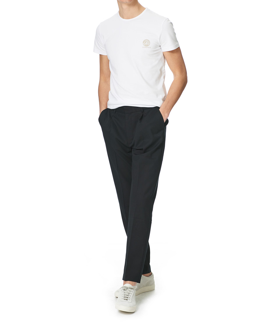 Heren | T-shirts | Versace | 2-Pack Medusa Tee Black/White