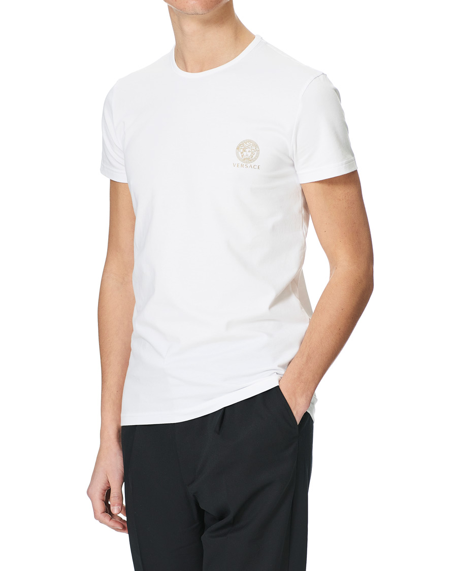 Heren | T-shirts | Versace | 2-Pack Medusa Tee Black/White