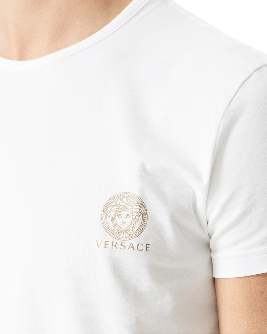 Heren | T-shirts | Versace | 2-Pack Medusa Tee Black/White