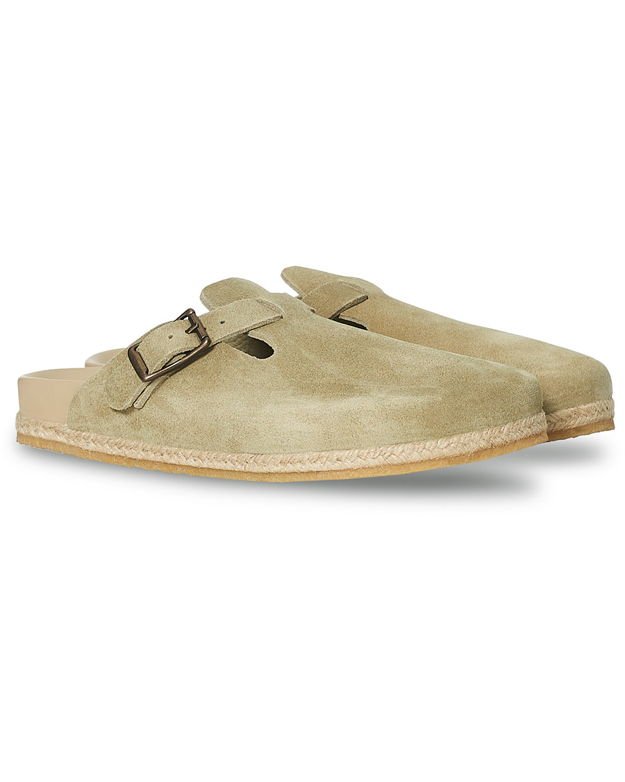 Heren | Yuketen Sal 1 Crepe Sole Sandals Desert Suede | Yuketen | Sal 1 Crepe Sole Sandals Desert Suede