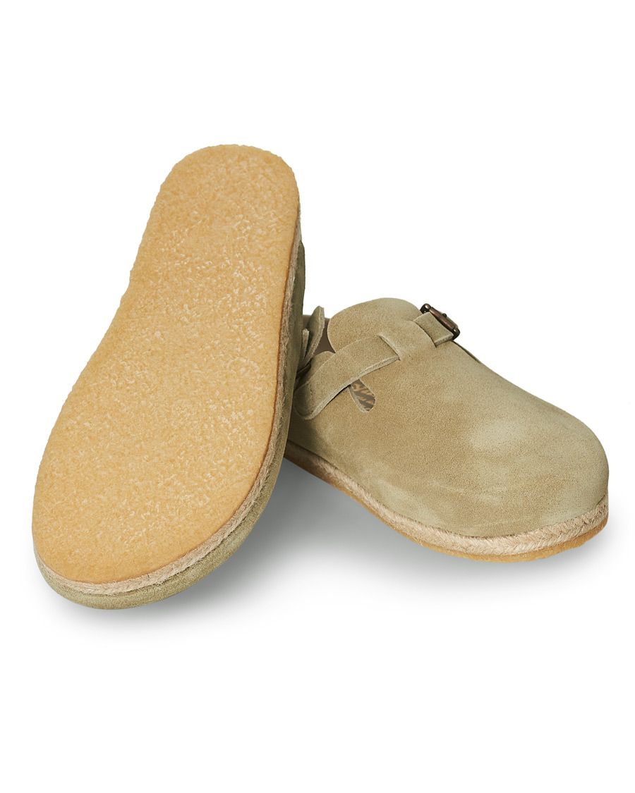 Heren | Yuketen Sal 1 Crepe Sole Sandals Desert Suede | Yuketen | Sal 1 Crepe Sole Sandals Desert Suede