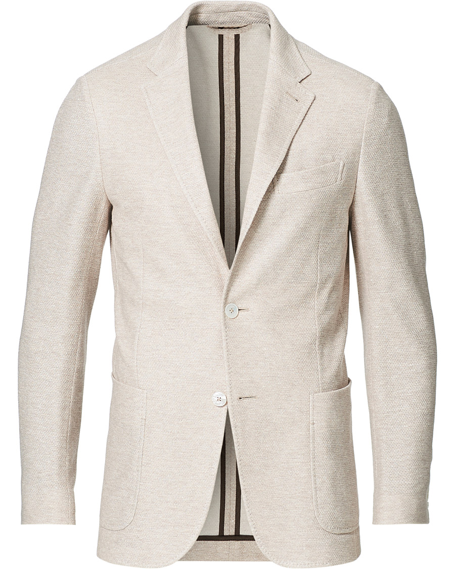Heren | Blazers | Ermenegildo Zegna | Cotton/Linen Informale Blazer Light Beige