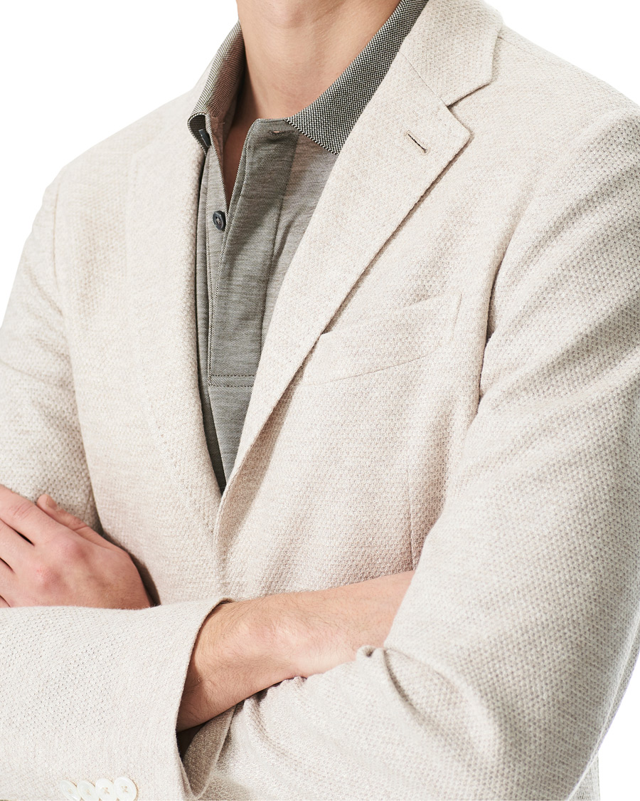 Heren | Blazers | Ermenegildo Zegna | Cotton/Linen Informale Blazer Light Beige