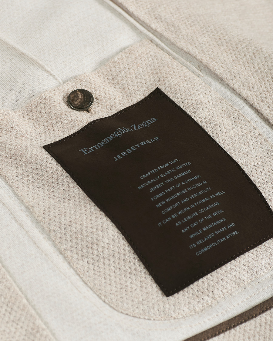Heren | Blazers | Ermenegildo Zegna | Cotton/Linen Informale Blazer Light Beige