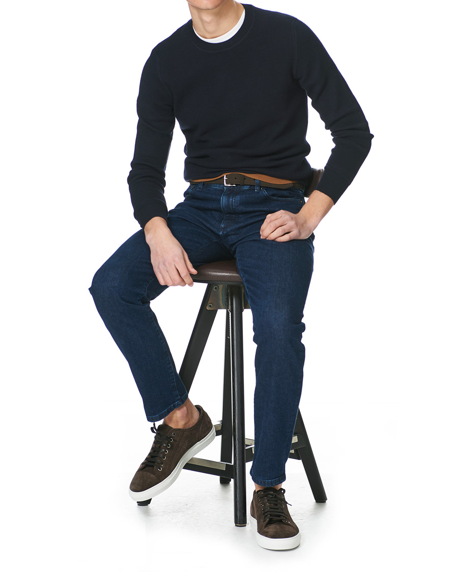Heren | Truien | Ermenegildo Zegna | High Performance Crew Neck Sweater Navy