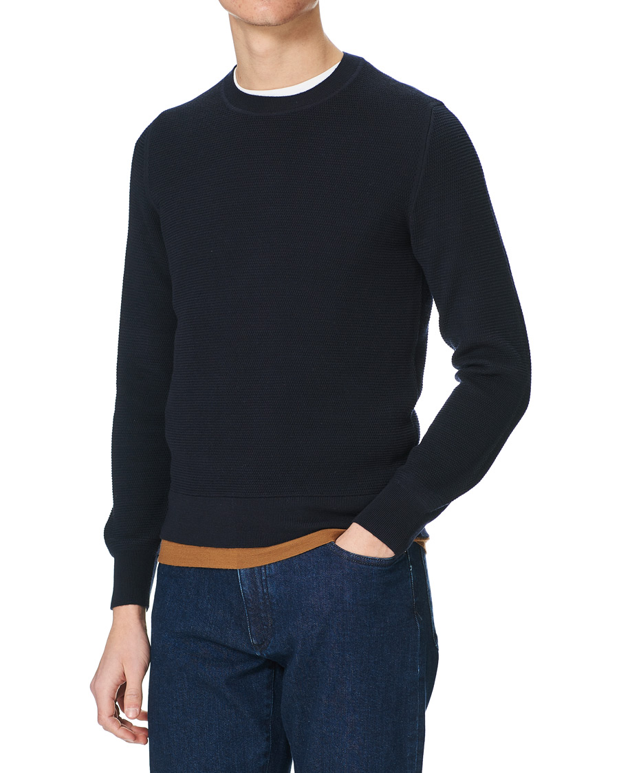 Heren | Truien | Ermenegildo Zegna | High Performance Crew Neck Sweater Navy