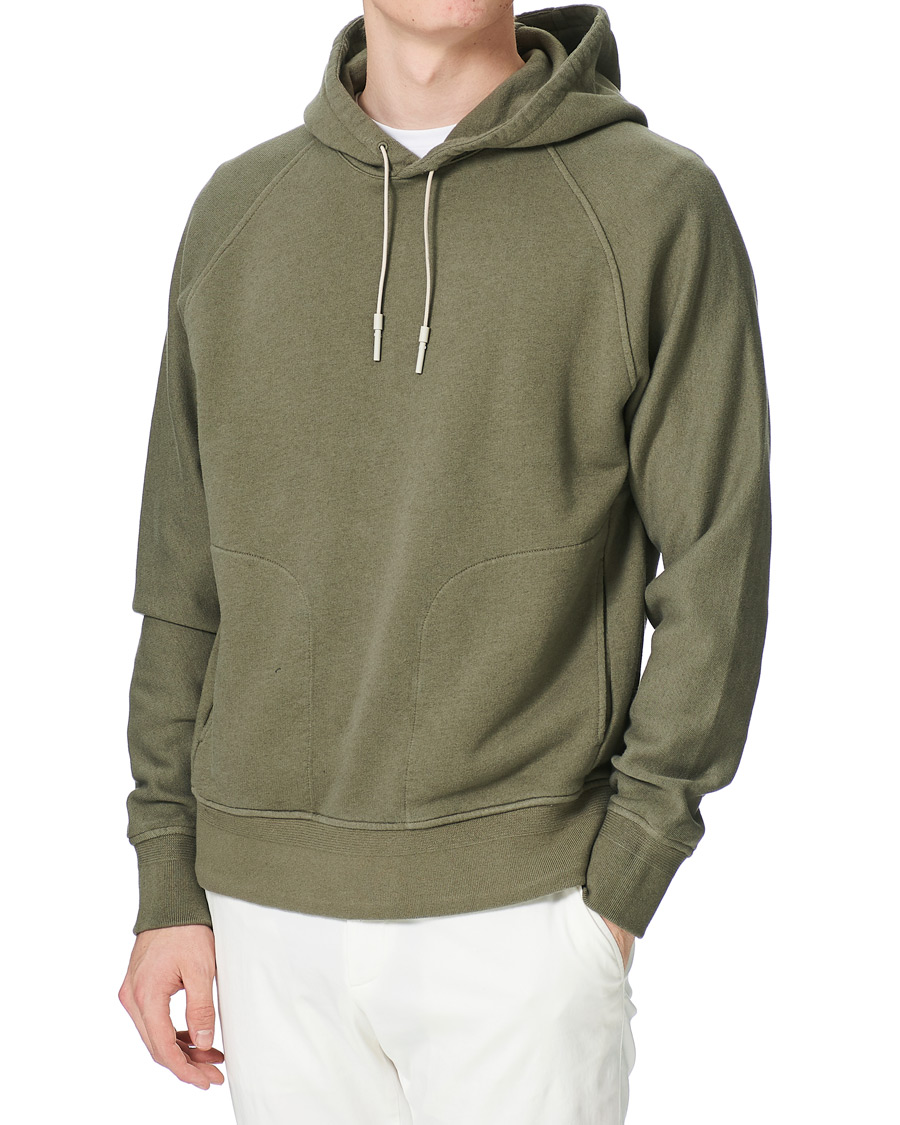 Heren | Truien | Ermenegildo Zegna | Cotton/Cashmere Hoodie Sage Green