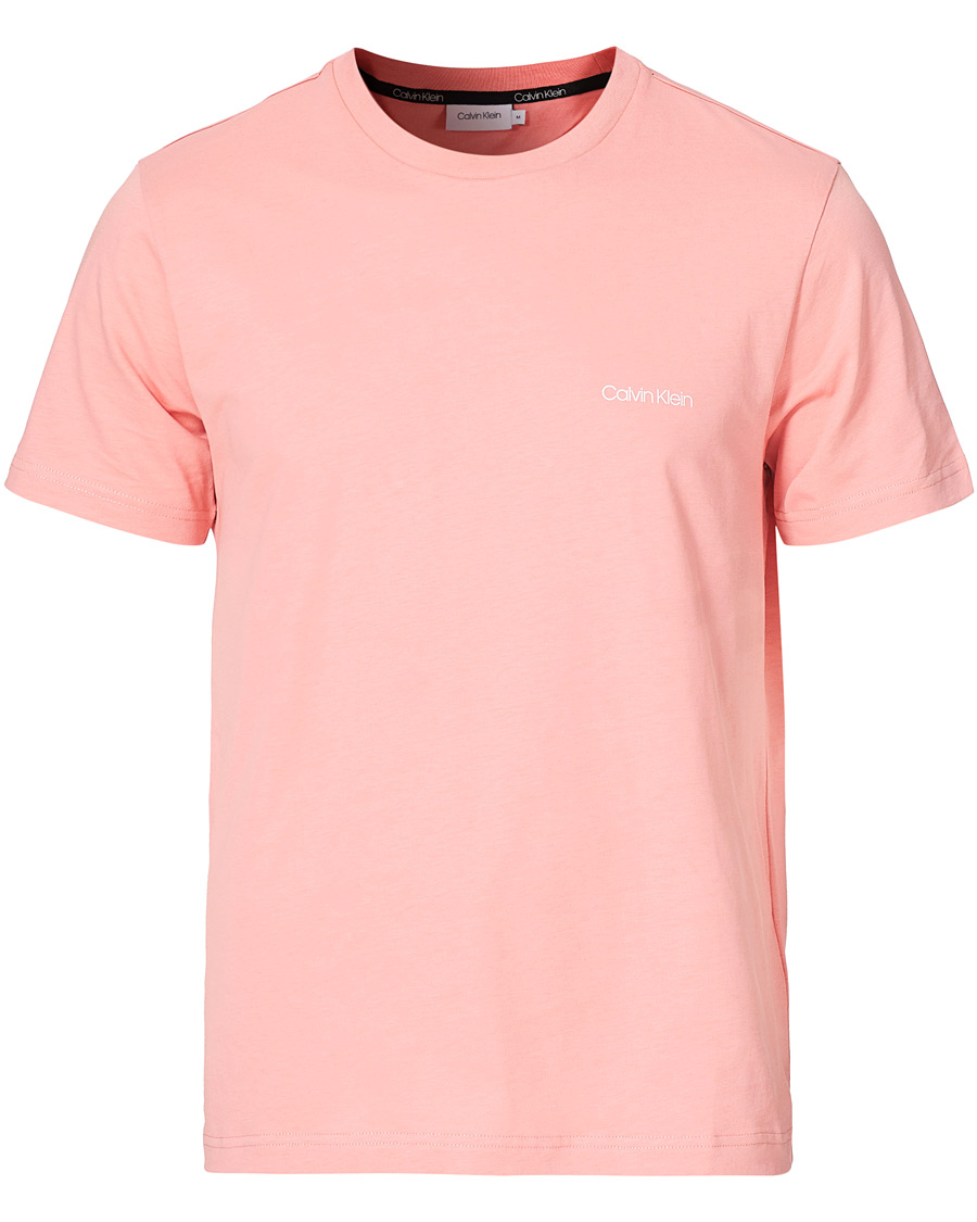 Heren | T-shirts | Calvin Klein | Chest Logo Crew Neck Tee Dusty Pink
