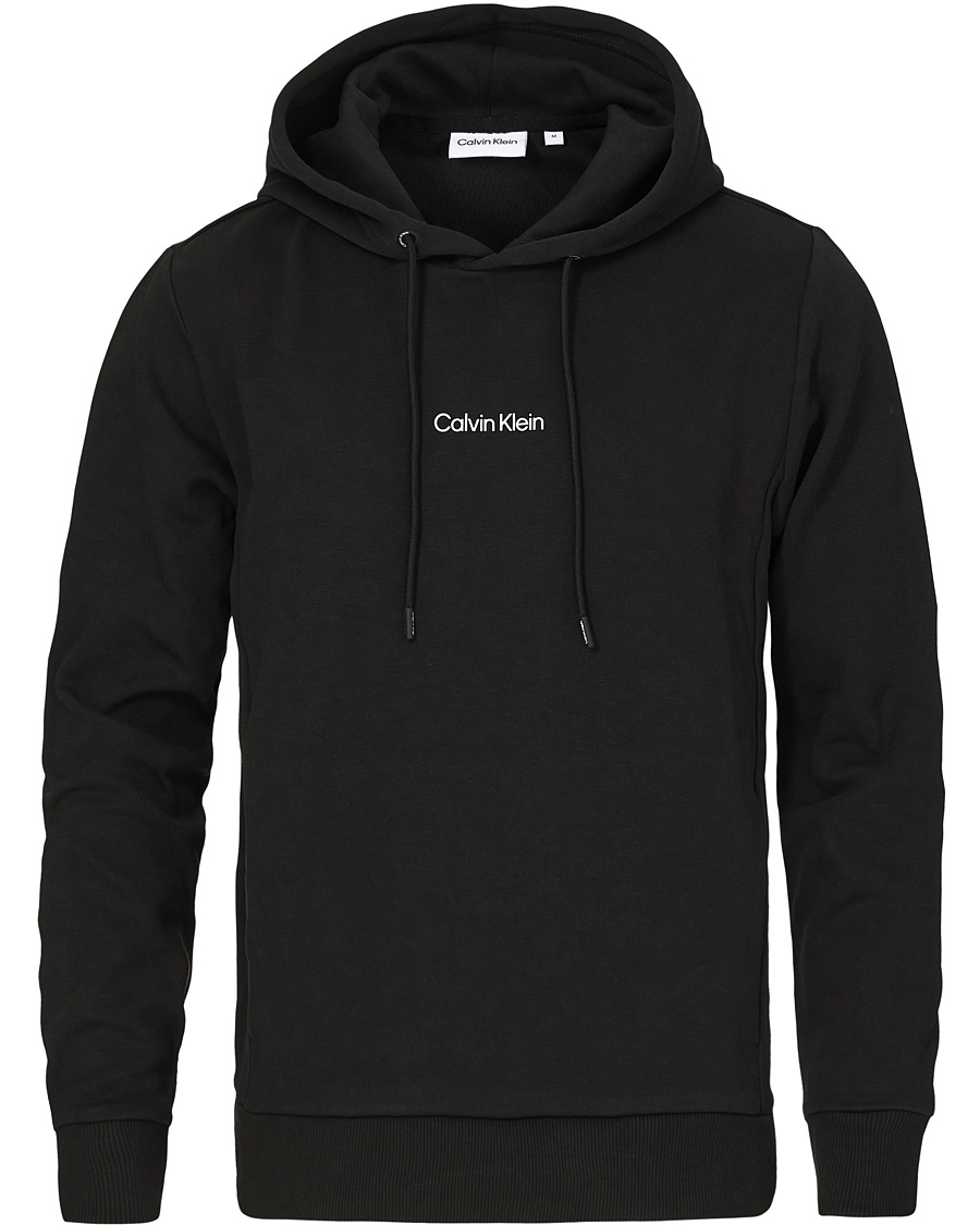 Heren | Truien | Calvin Klein | Small Chest Logo Hoodie Black