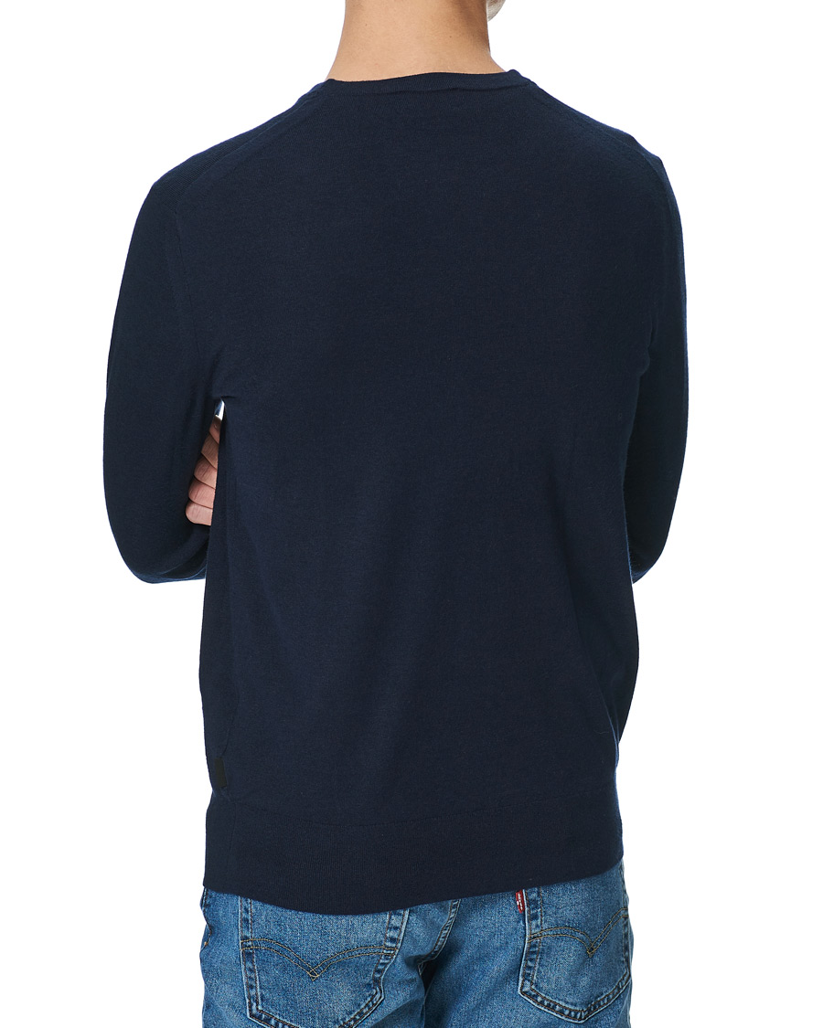 Heren | Truien | Calvin Klein | Crew Neck Knitted Sweater Navy
