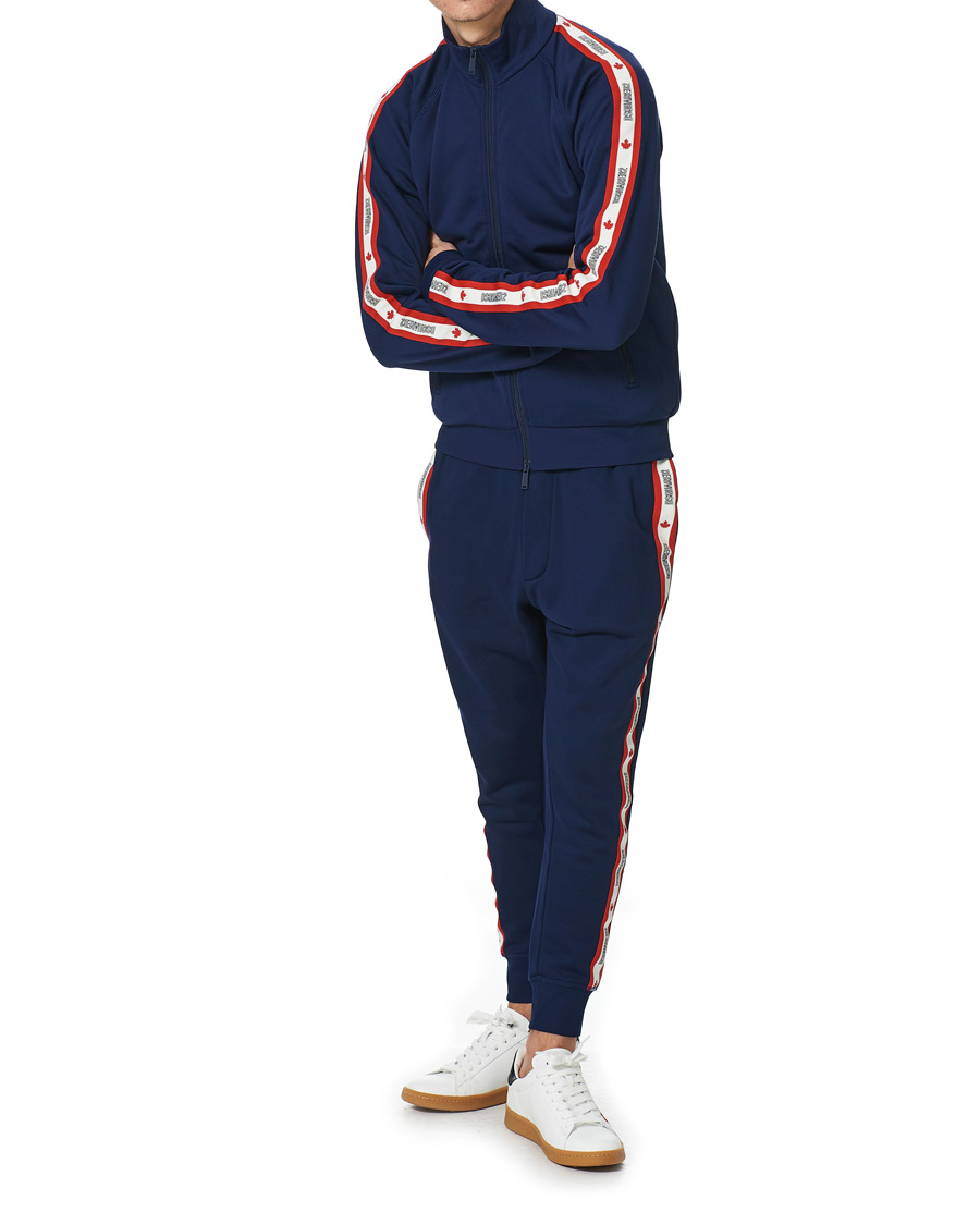 Heren | Broeken | Dsquared2 | Track Pants Dark Blue