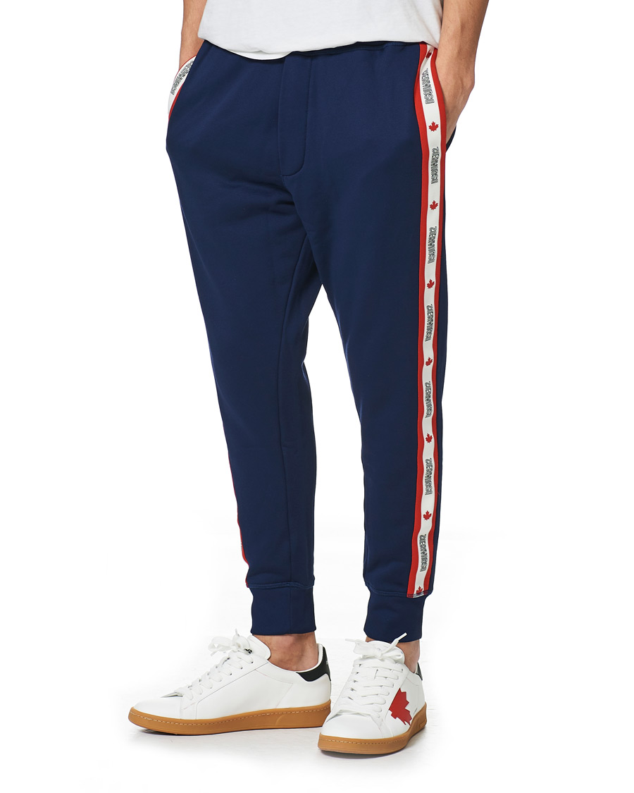 Heren | Broeken | Dsquared2 | Track Pants Dark Blue