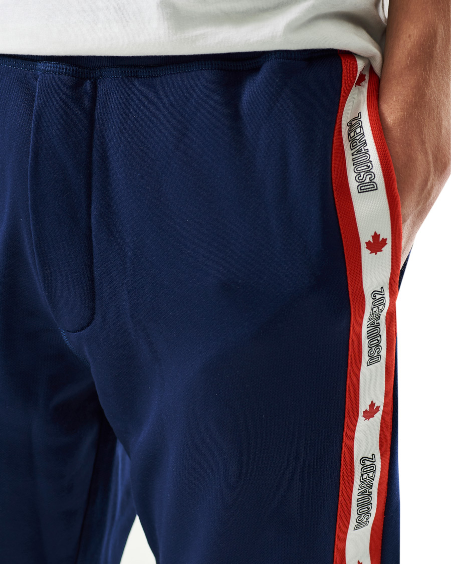 Heren | Broeken | Dsquared2 | Track Pants Dark Blue