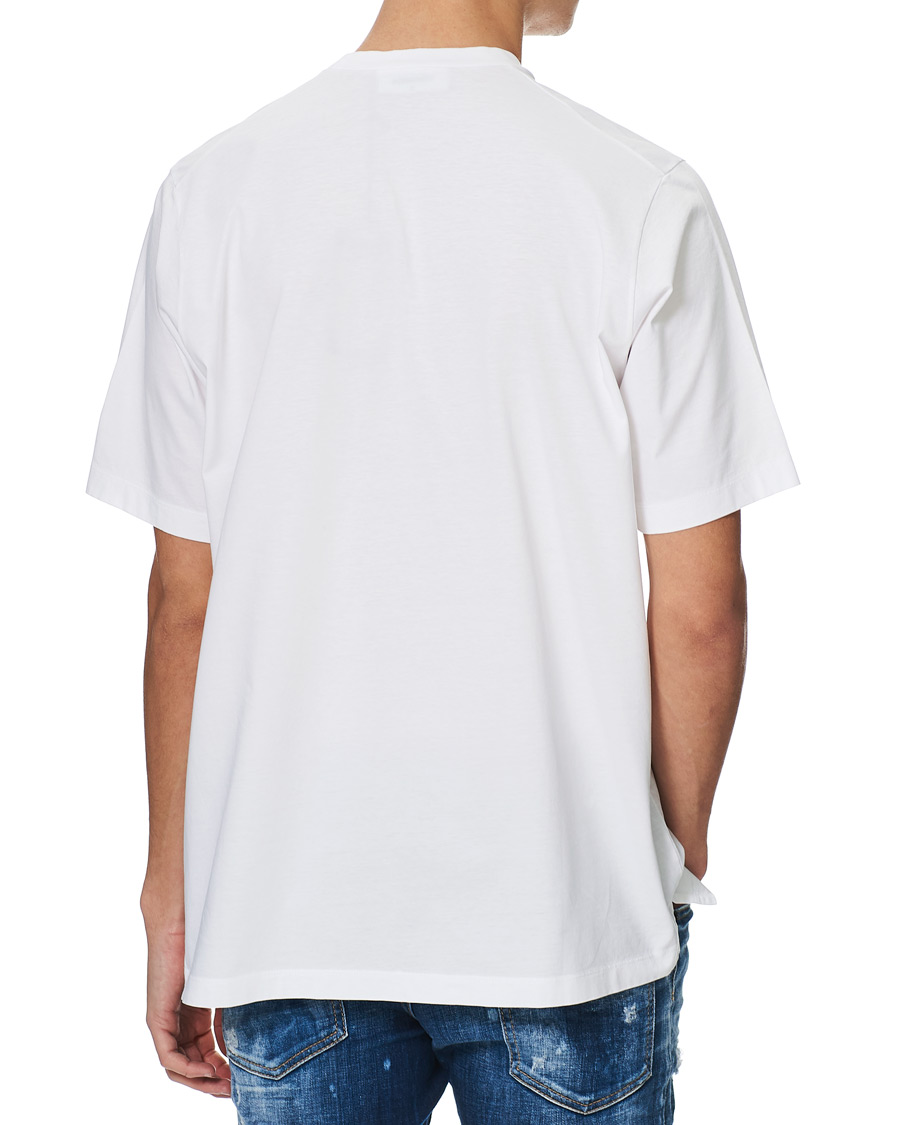 Heren | T-shirts | Dsquared2 | Colour Print Tee White
