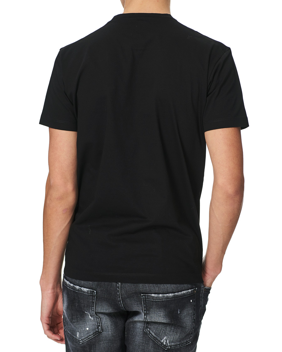 Heren | T-shirts | Dsquared2 | Graffiti Logo Tee Black
