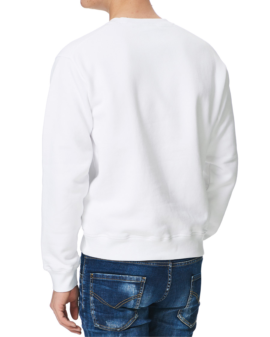 Heren | Truien | Dsquared2 | Icon Logo Sweatshirt White