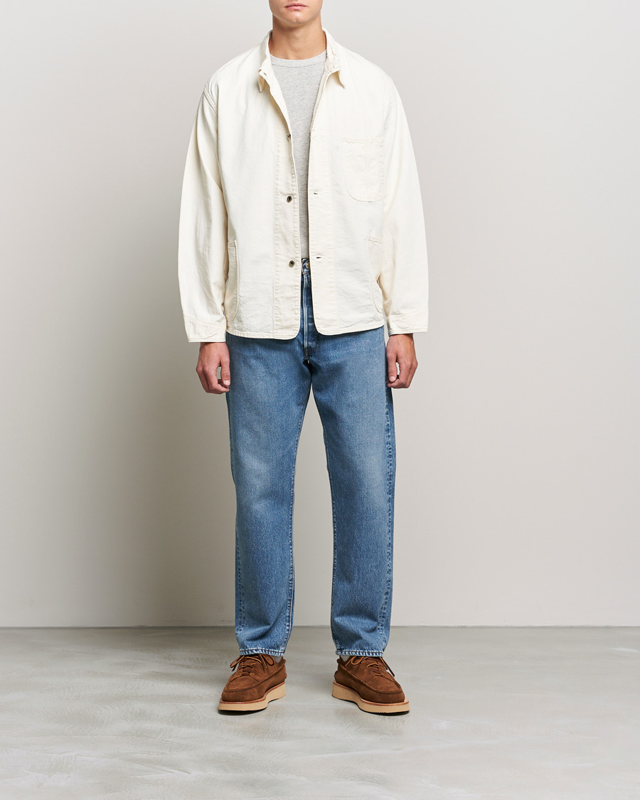 Heren | Jeans | orSlow | Straight Fit 105 Selvedge Jeans Denim Used