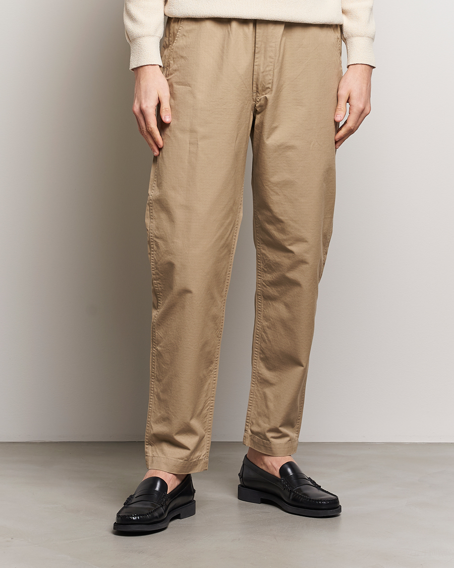 Heren | Japanese Department | orSlow | New Yorker Pants Beige