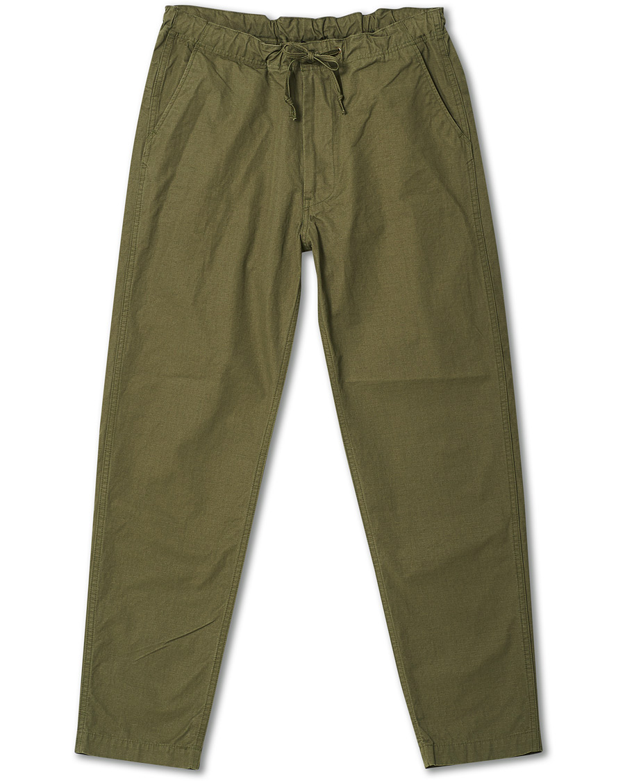 Heren | Broeken | orSlow | New Yorker Pants Dark Military