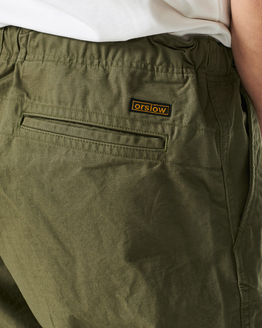 Heren | Broeken | orSlow | New Yorker Pants Dark Military