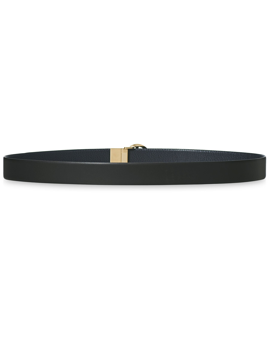 Heren | Giorgio Armani Reversible Leather Belt Navy/Black | Giorgio Armani | Reversible Leather Belt Navy/Black