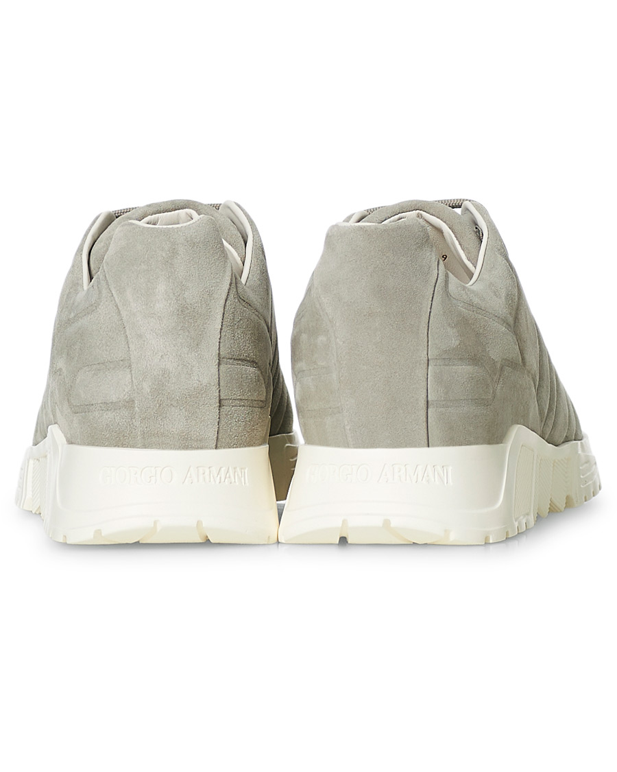 Heren | Giorgio Armani Hydro Running Sneaker Grey | Giorgio Armani | Hydro Running Sneaker Grey