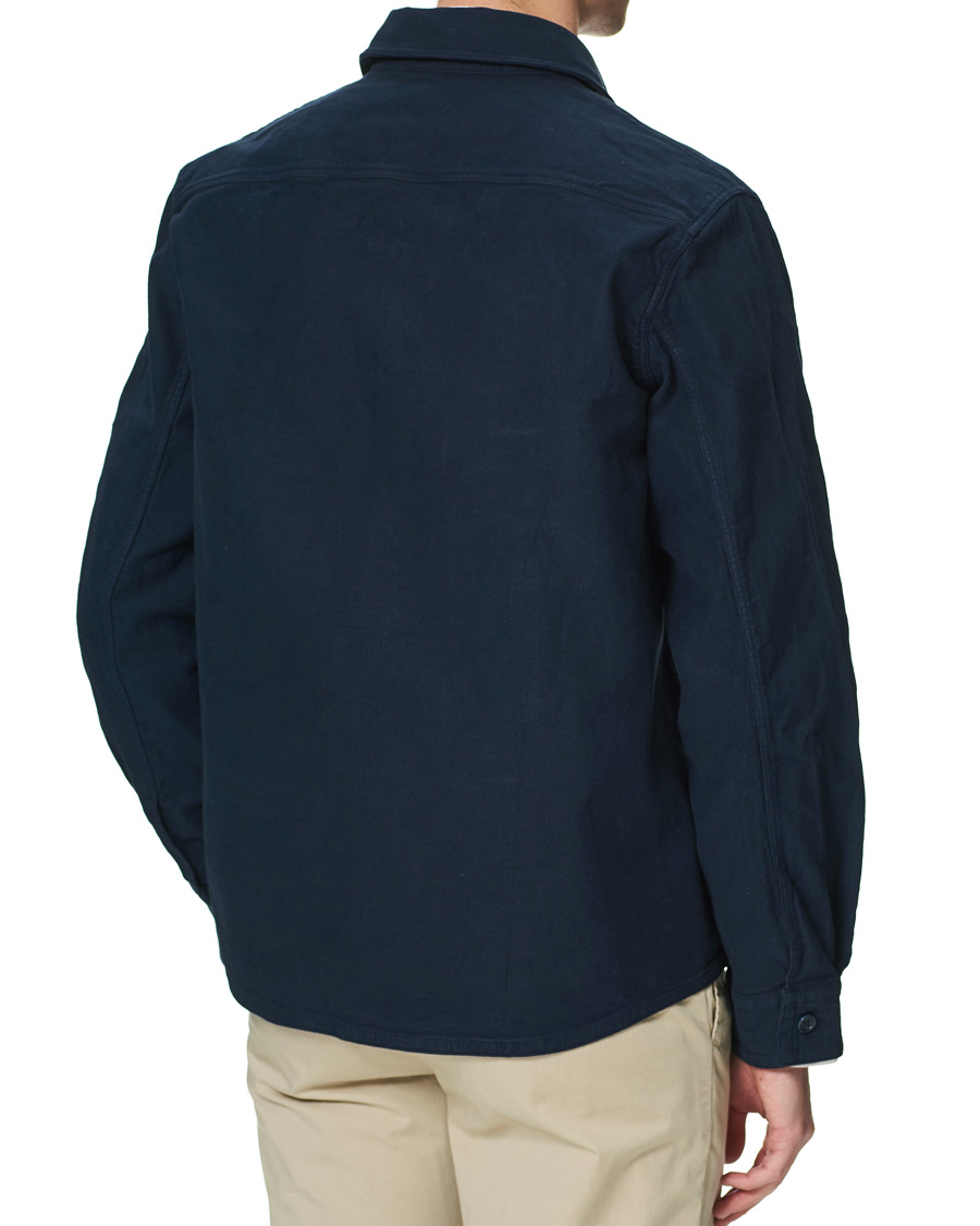 Heren | Overhemden | A.P.C. | Bastian Cotton Overshirt Navy