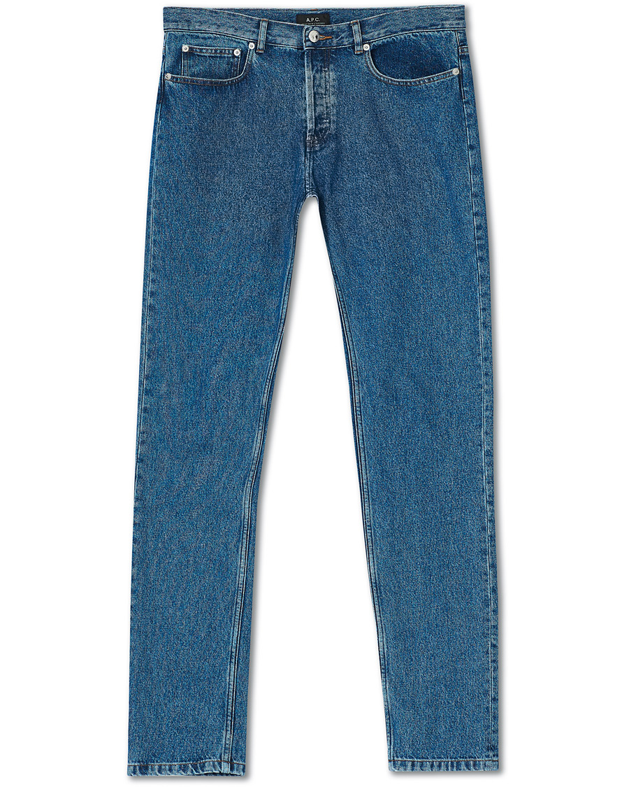 Heren | Jeans | A.P.C. | Petit New Standard Jeans Washed Indigo