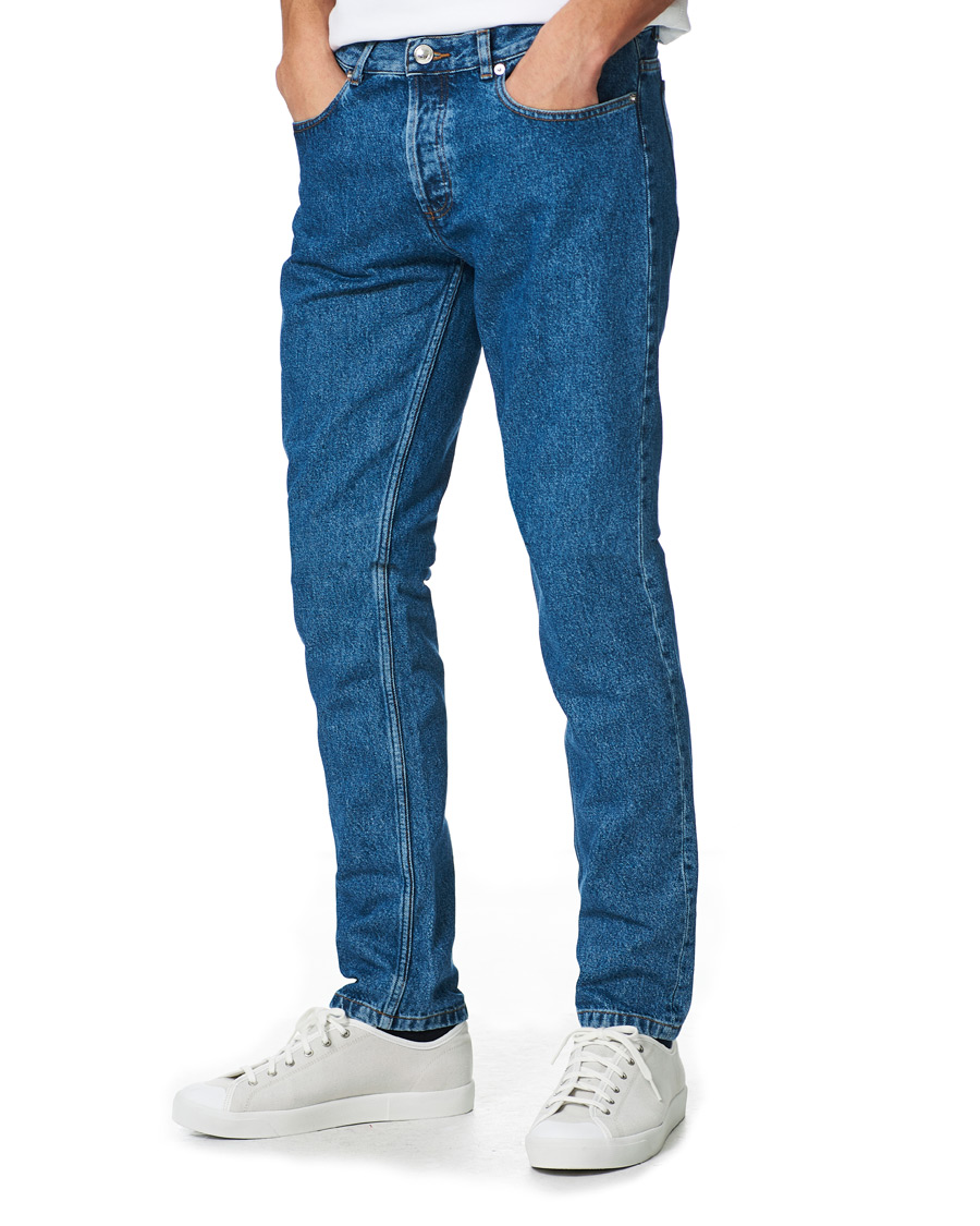 Heren | Jeans | A.P.C. | Petit New Standard Jeans Washed Indigo