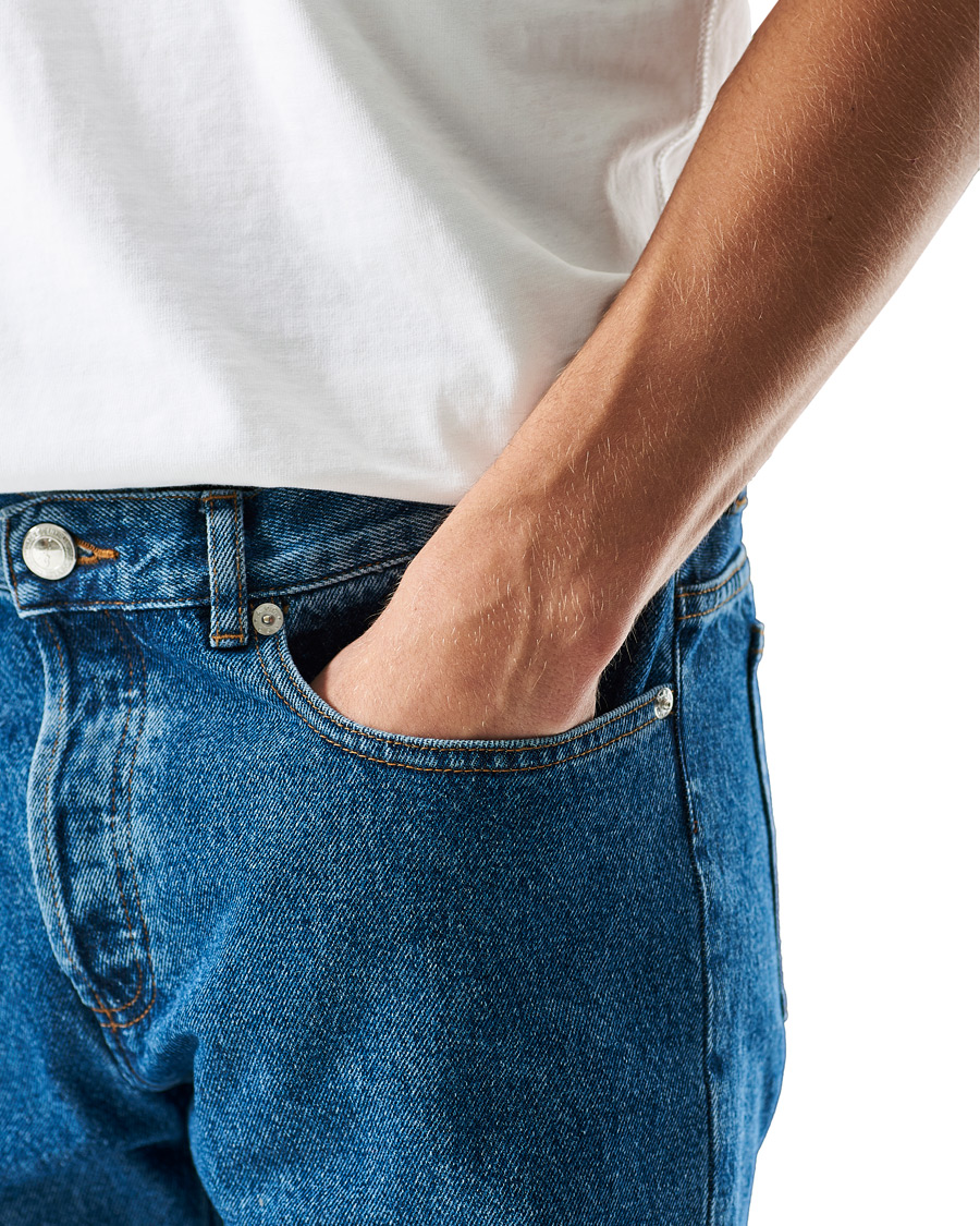 Heren | Jeans | A.P.C. | Petit New Standard Jeans Washed Indigo