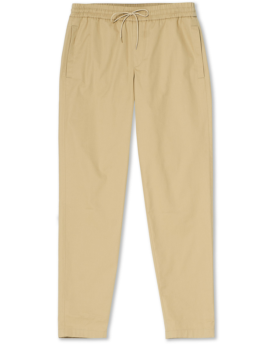 Heren | Broeken | A.P.C. | Kaplan Drawstring Trousers Beige