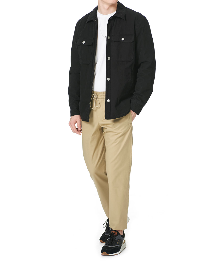 Heren | Broeken | A.P.C. | Kaplan Drawstring Trousers Beige