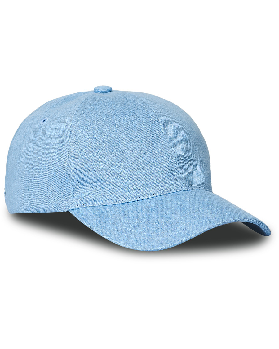 Heren | A.P.C. Charlie Baseball Cap Washed Indigo | A.P.C. | Charlie Baseball Cap Washed Indigo