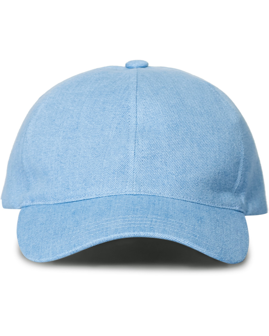 Heren | A.P.C. Charlie Baseball Cap Washed Indigo | A.P.C. | Charlie Baseball Cap Washed Indigo