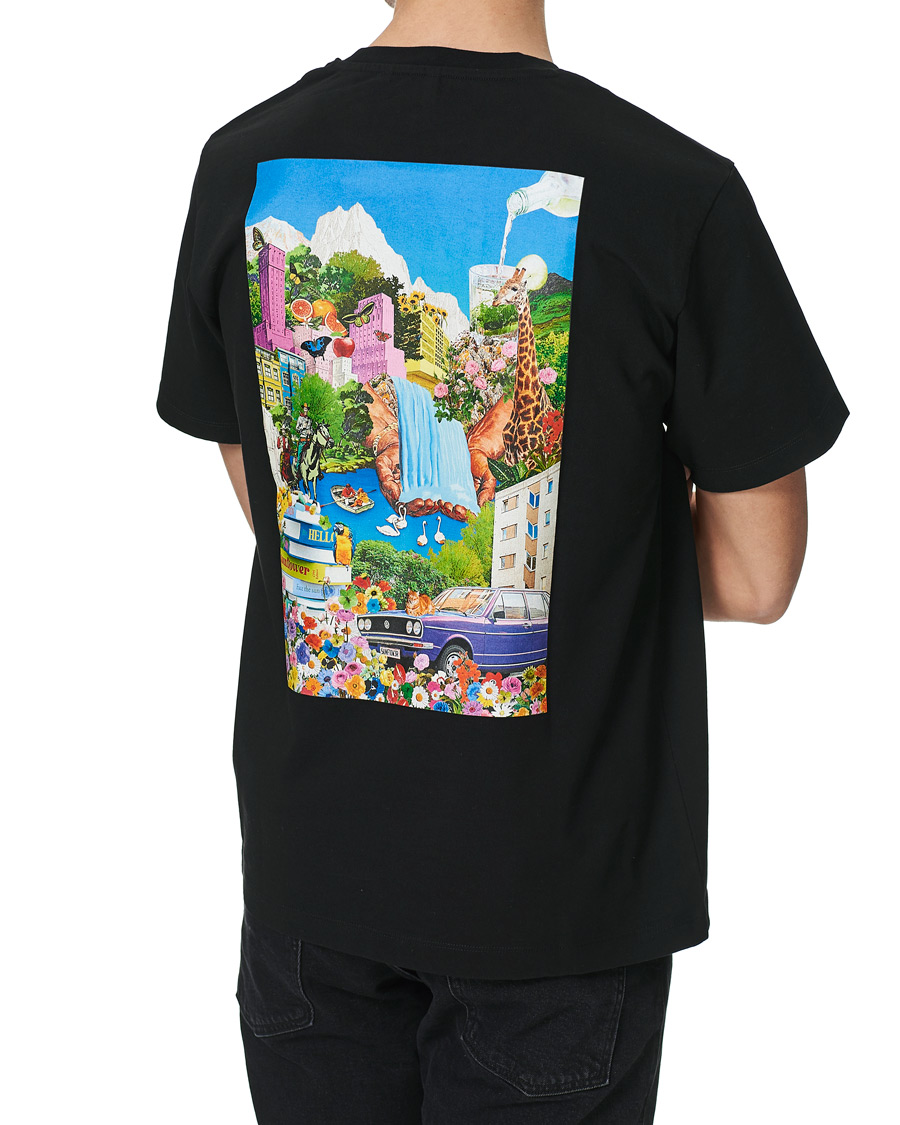 Heren | T-shirts | Sunflower | Heavy Collage Tee Black