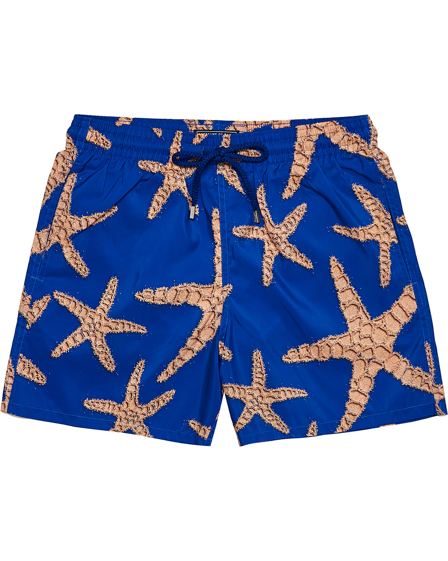 Heren | Zwembroek | Vilebrequin | Mahina Swim Shorts Bleu de Mer