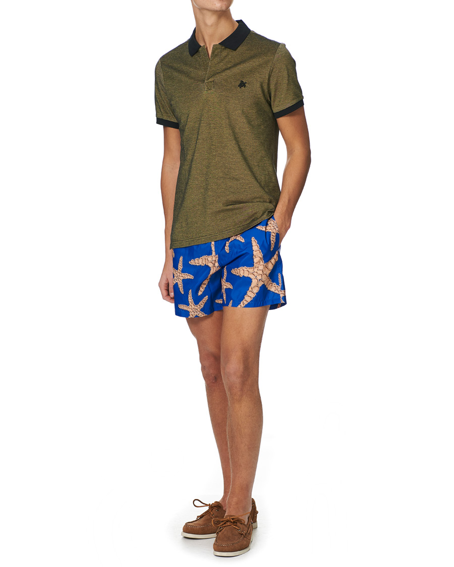 Heren | Zwembroek | Vilebrequin | Mahina Swim Shorts Bleu de Mer
