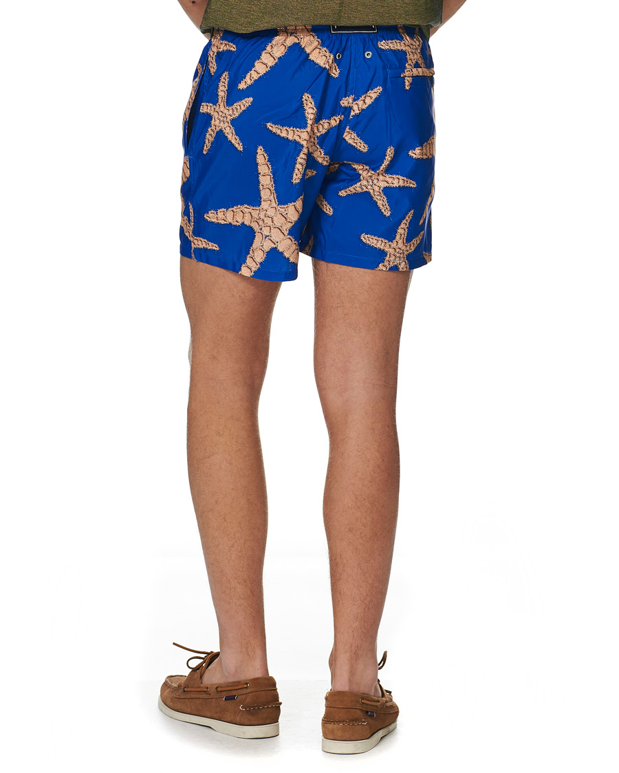 Heren | Zwembroek | Vilebrequin | Mahina Swim Shorts Bleu de Mer