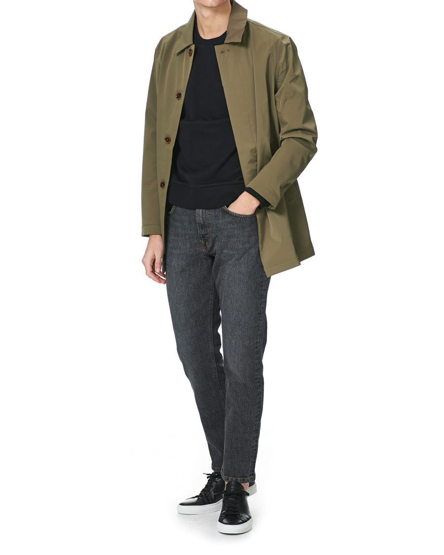 Heren | Jassen | NN07 | Kim Waterproof Car Coat Khaki Grey