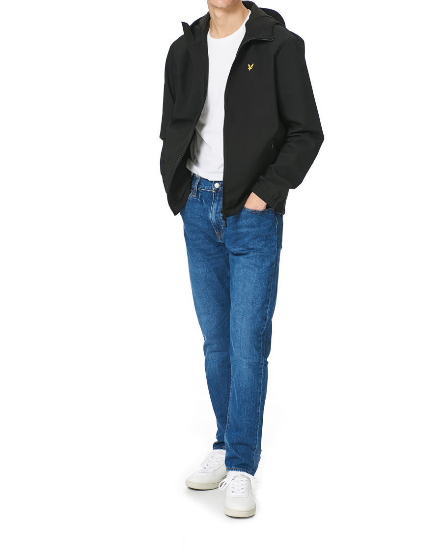 Heren | Jassen | Lyle & Scott | Texture Shell Jacket Black