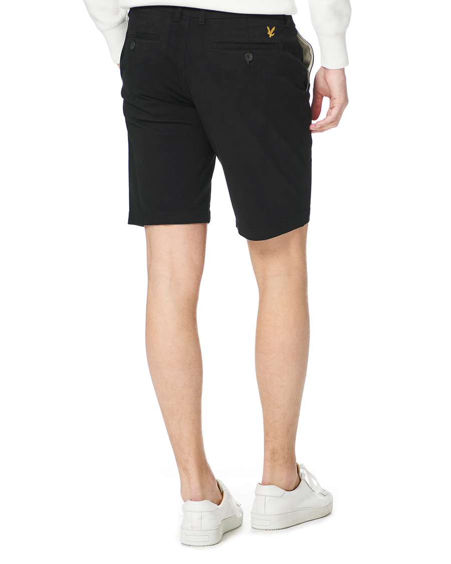Heren | Korte broek | Lyle & Scott | Chino Shorts Jet Black